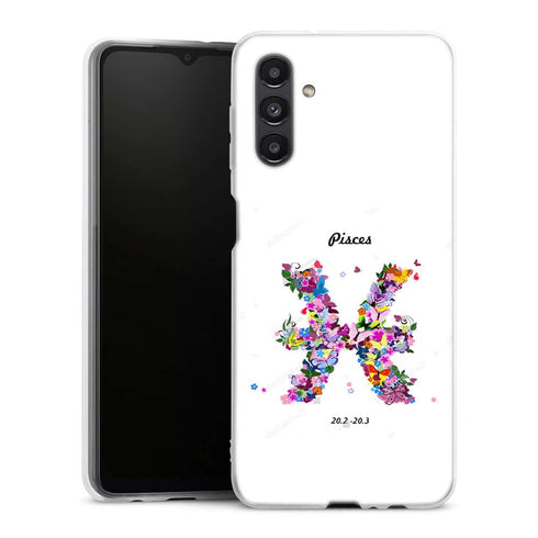 Coque Samsung Galaxy A04S Motif Floral Poisson