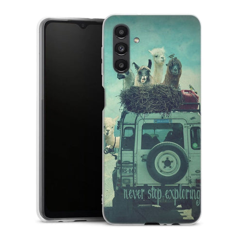 Coque Samsung Galaxy A04S Never Stop Exploring