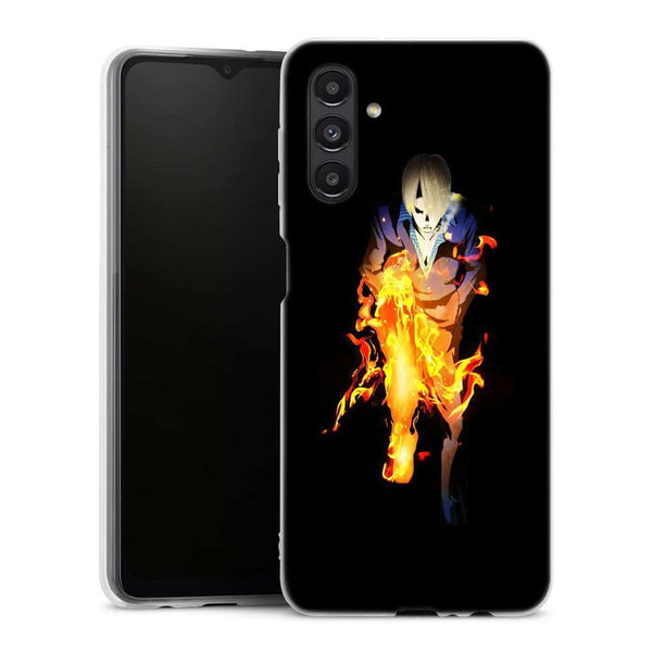 Coque Samsung Galaxy A04S One Piece Sanji Jambe En Feu