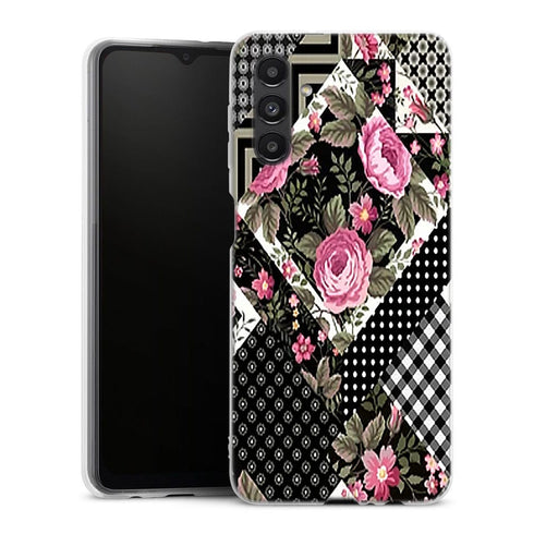 Coque Samsung Galaxy A04S Patchwork Floral