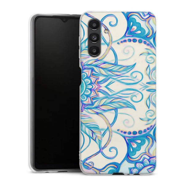 Coque pour Samsung A04S Vintage Pearl Floral