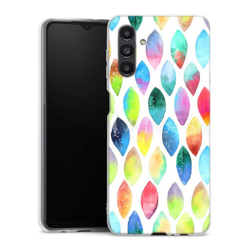 Coque A04S Plumes Watercolors pour Samsung galaxy