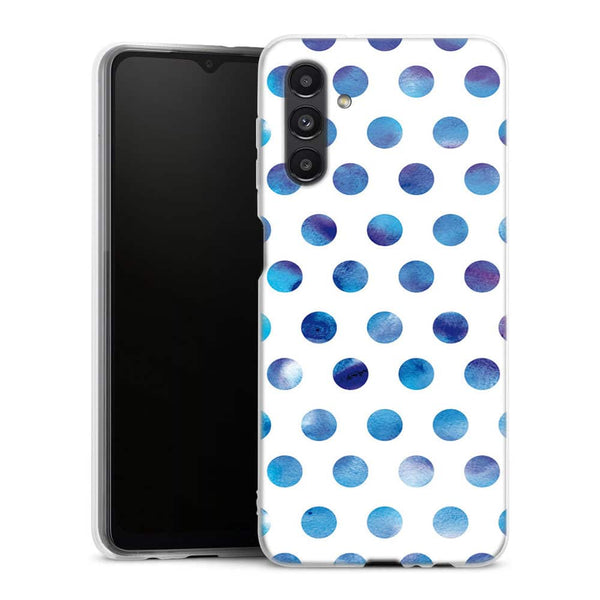 Coque pour Samsung A04S Space Polka dots