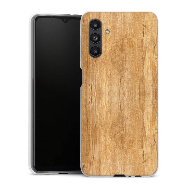 Coque pour Samsung A04S Texture Bois