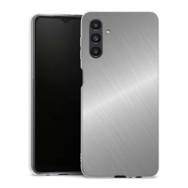 Coque pour Samsung A04S Texture Métal
