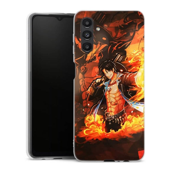 Coque Samsung Galaxy A04S Ace Fire Portgas