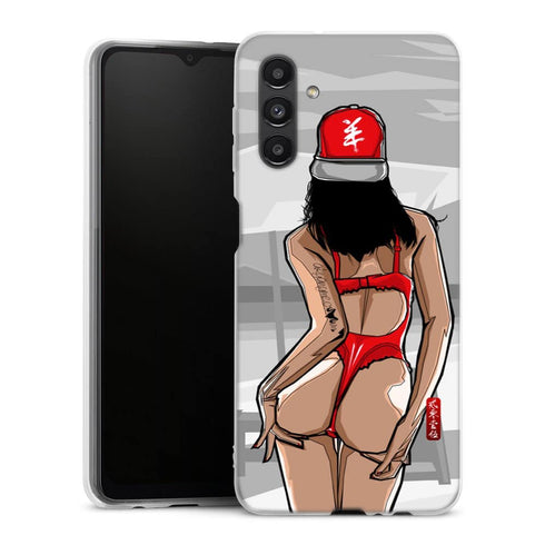 Coque Samsung Galaxy A04S Beach Girl Sunset