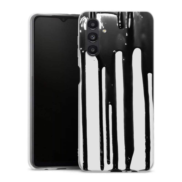 Coque pour Samsung A04S Black Blood
