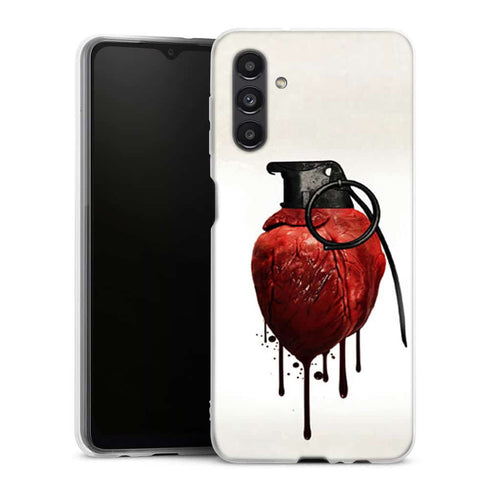 Coque Samsung A04S antichoc Coeur Explosif