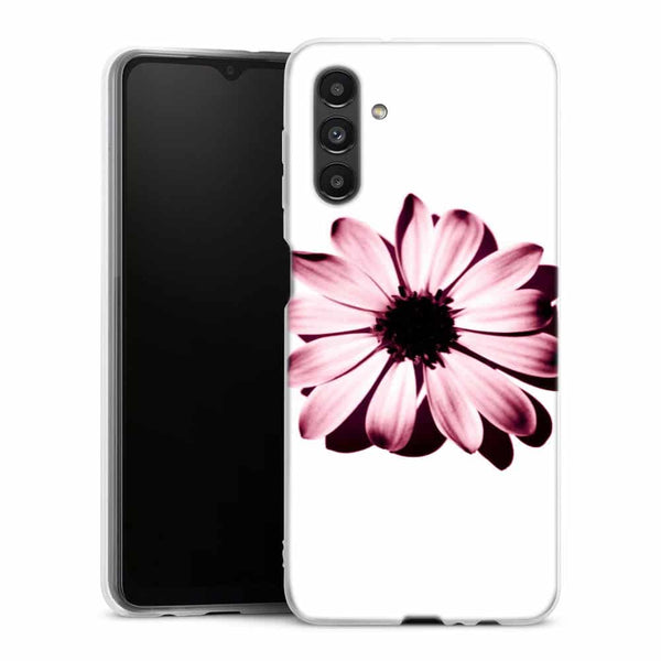 Coque Samsung Galaxy A04S Daisy Burgundi