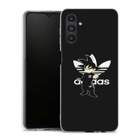 Coque Samsung Galaxy A04S Goku Bad guy Adidas Jogging