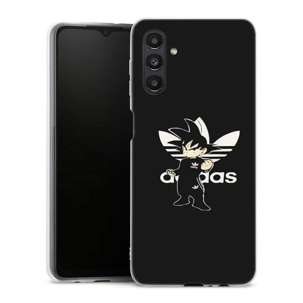 Coque Samsung Galaxy A04S Goku Bad guy Adidas Jogging