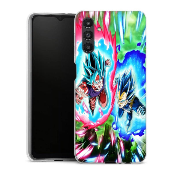 Coque Samsung Galaxy A04S Goku Blue Kaioken