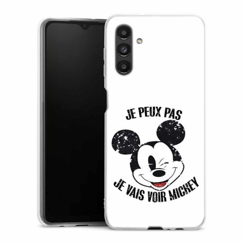Coque Samsung Galaxy A04S Je peux pas je vais voir Mickey