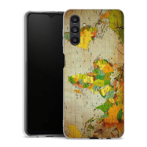 Coque Samsung Galaxy A04S Mappemonde