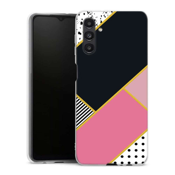 Coque pour Samsung A04S Minimal Pink Style