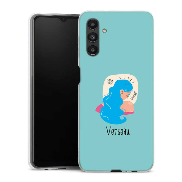 Coque de telephone Samsung A04S Zodiac Verseau