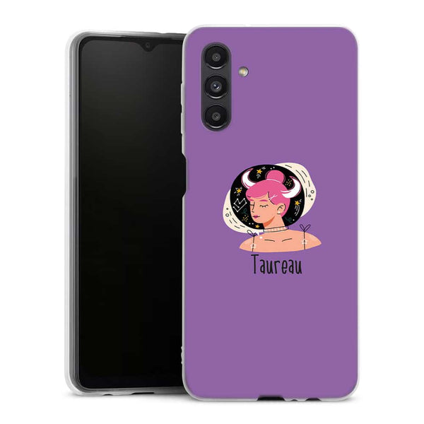 Coque pour Samsung A04S Zodiac Taureau
