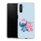 Coque Samsung Galaxy A04S Stitch angel love heart pink