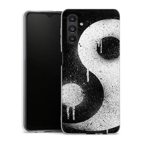 Coque Samsung A04S Ying Yang Paint