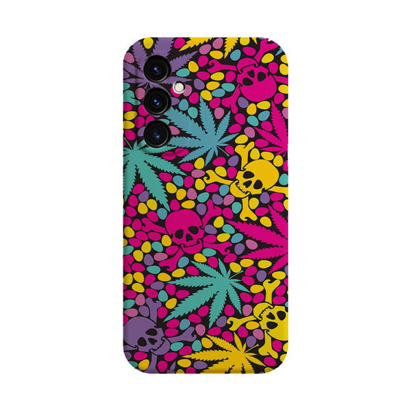 Coque Samsung A05S Cana Skull colors