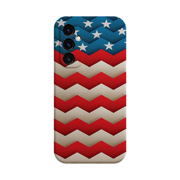 Coque pour Samsung A05S Usa Chevrons Vote