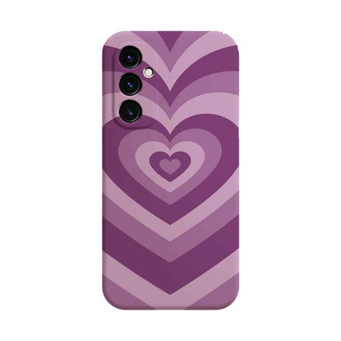 Coque Samsung Galaxy A05S Coeur Violet