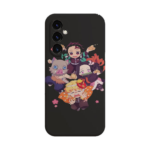 coque samsung A05S Demon-Slayer-Chibi