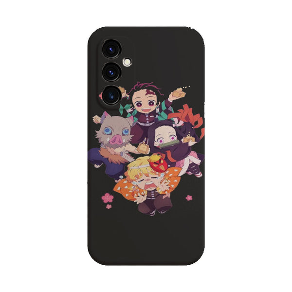 coque samsung A05S Demon-Slayer-Chibi