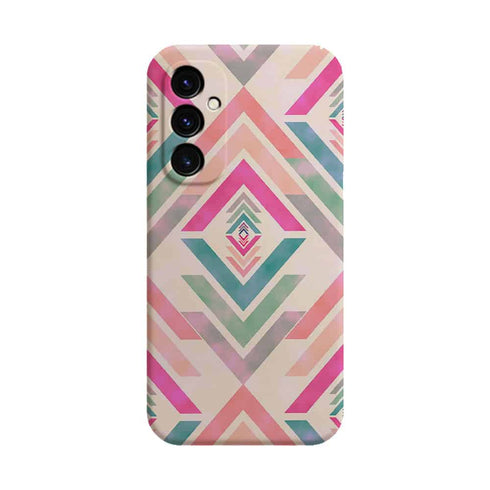 Coque pour Samsung A05S Fancy Diams azteque Rose