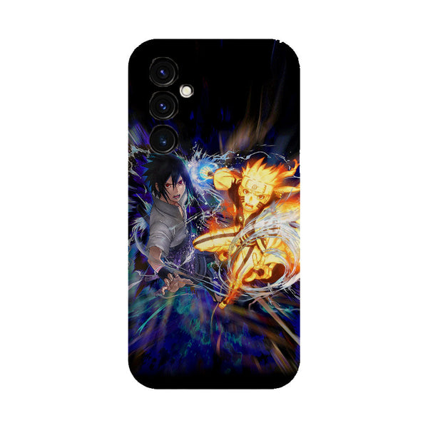 coque samsung A05S Fight Naruto Sasuke