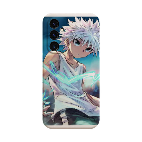 coque samsung A05S Hunter X Hunter Kirua Pouvoir Electricite