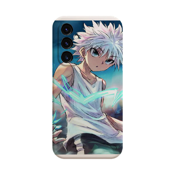 coque samsung A05S Hunter X Hunter Kirua Pouvoir Electricite