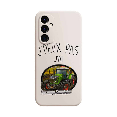 Coque Samsung Galaxy A05S Je Peux pas j'ai Farming Simulator