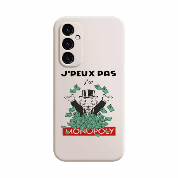 Coque Samsung Galaxy A05S Je Peux pas j'ai Monopoly