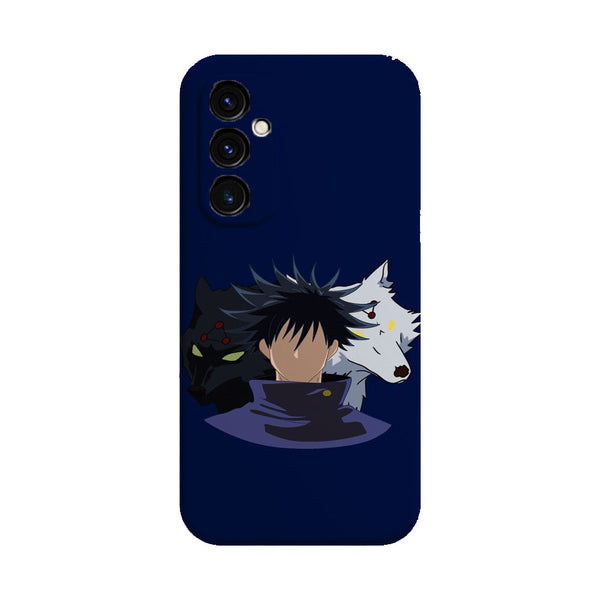 coque samsung A05S Jujutsu Kaisen Megumi Fushiguro Divine Dogs minimalist