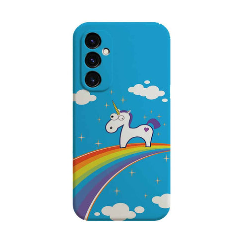 Coque pour Samsung Galaxy A05S Licorne Rainbow