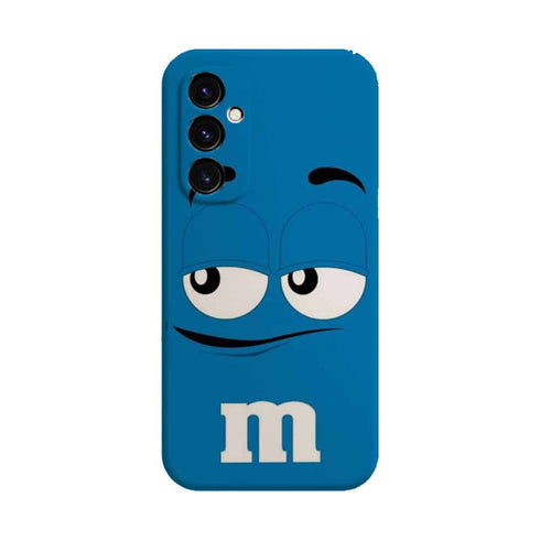 Coque Samsung A05S M&M's Bleu