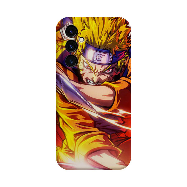 coque samsung A05S Naruto Influence de Kyubi