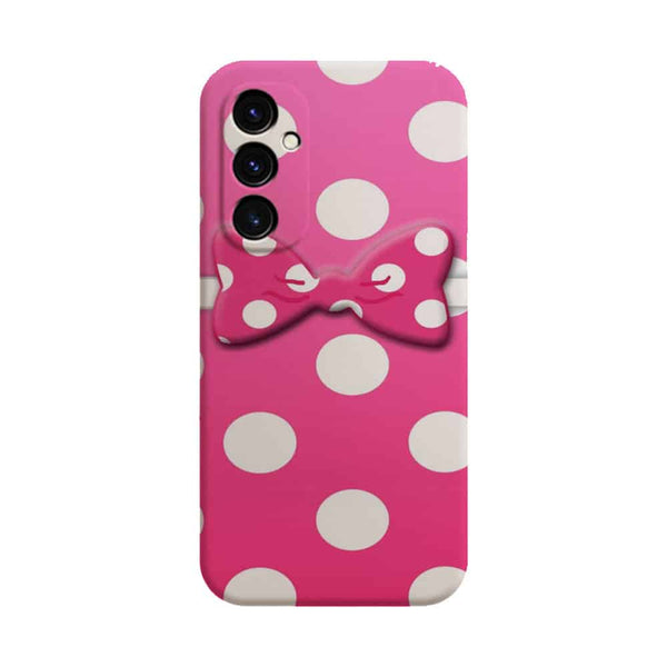 Coque pour Samsung A05S Minnie Noeud Rose