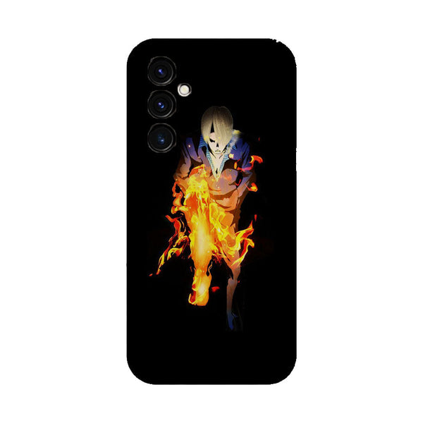 coque samsung A05S One Piece Sanji Jambe En Feu