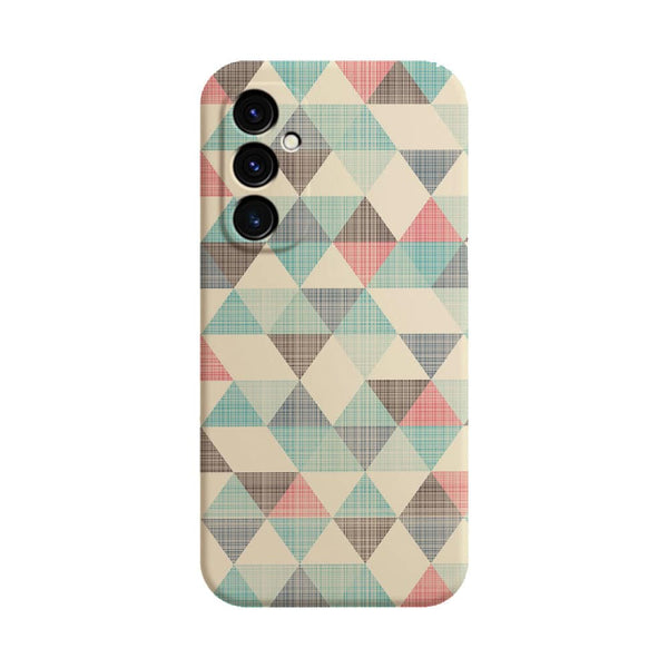 Coque pour Samsung A05S Triangles Vintage