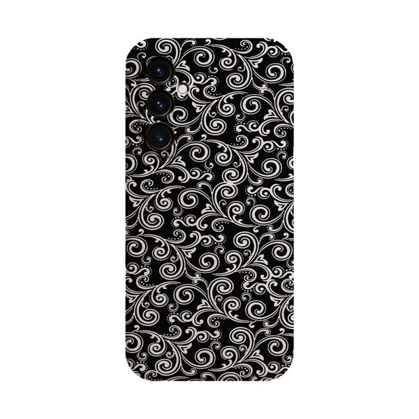 Coque Samsung A05S Black and white swirls