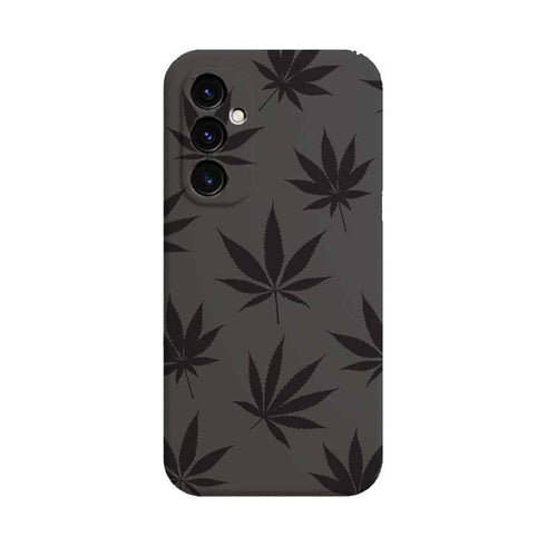 Coque pour Samsung A05S Canabis Leaf Pattern