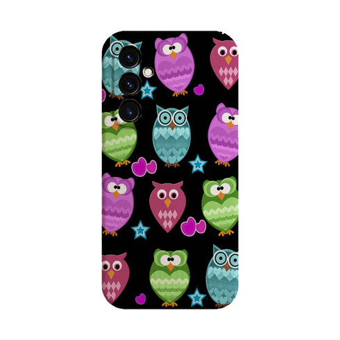 Coque pour Samsung A05S Funky owls