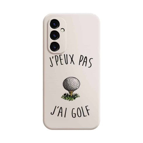 Coque Samsung Galaxy A05S Je peux pas j'ai Golf