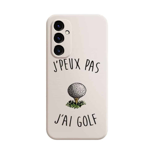 Coque Samsung Galaxy A05S Je peux pas j'ai Golf