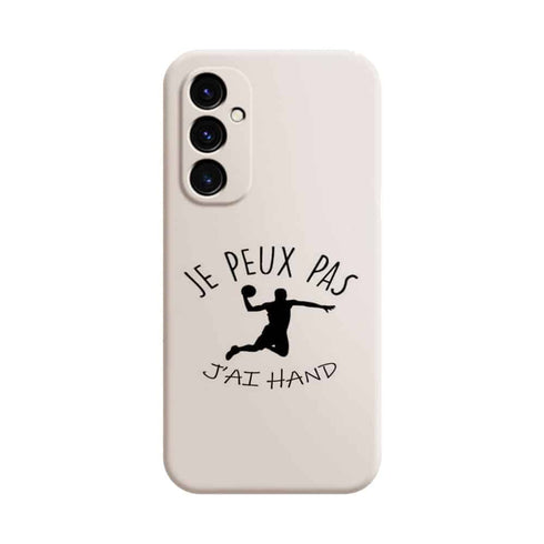 Coque Samsung Galaxy A05S Je peux pas j'ai Handball