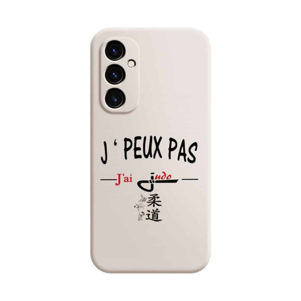 Coque Samsung Galaxy A05S Je peux pas j'ai Judo