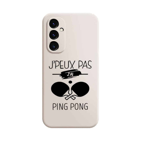 Coque Samsung Galaxy A05S Je peux pas j'ai Ping Pong